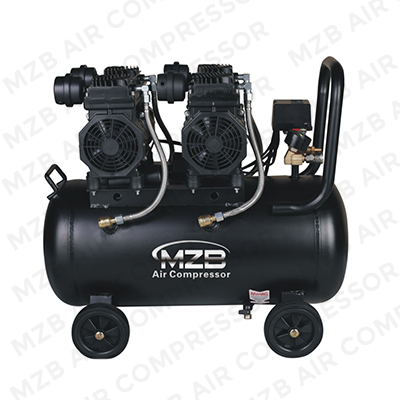 Compressor de ar isento de óleo 50 litros MZB-1200H-50