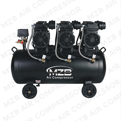 Compressor de ar isento de óleo 65 litros MZB-1200H-65