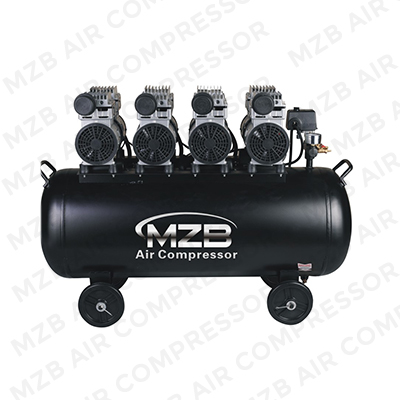 Compressor de ar isento de óleo 90 litros MZB-550H-90